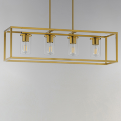 Lateral 4-Light Linear Pendant
