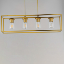 Lateral 4-Light Linear Pendant