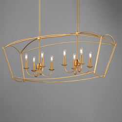 Plumette 8-Light Linear Pendant