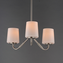 Durham 3-Light Chandelier