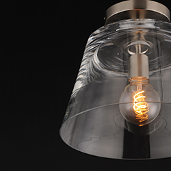 Hudson 1-Light Semi-Flush Mount/Pendant