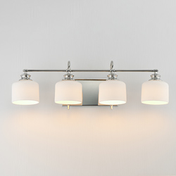 Bisque 4-Light Bath Vanity