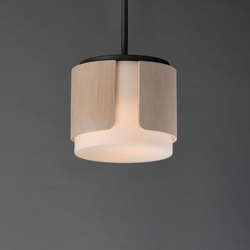 Draughtsman 10" Semi Flush Mount - Pendant