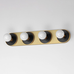Hollywood 4-Light Sconce w/ LED Bulb