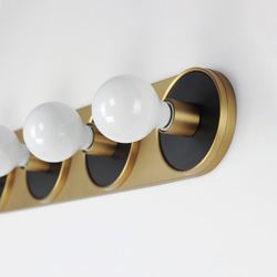 Hollywood 4-Light Sconce w/ LED Bulb