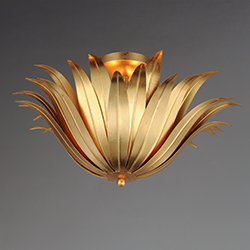 Firenze 3-Light Semi-Flush/Pendant Convertible