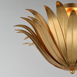 Firenze 3-Light Semi-Flush/Pendant Convertible