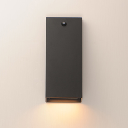 Pathfinder Tall LED Wall Sconce w Photocell 5CCT
