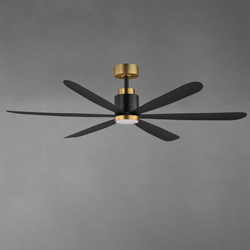 Petals 60" 6-Blade Fan w LED