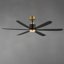 Petals 60" 6-Blade Fan w LED