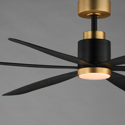 Petals 60" 6-Blade Fan w LED