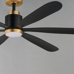 Petals 60" 6-Blade Fan w LED