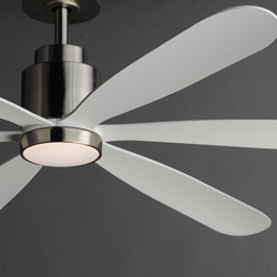 Petals 60" 6-Blade Fan w LED