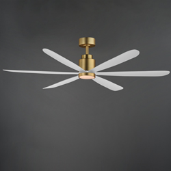 Petals 60" 6-Blade Fan w LED