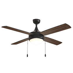 Quattro 52" 4-Blade Fan w Pull Chain