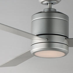 Tanker 52" Nickel Outdoor E-Star LED Fan